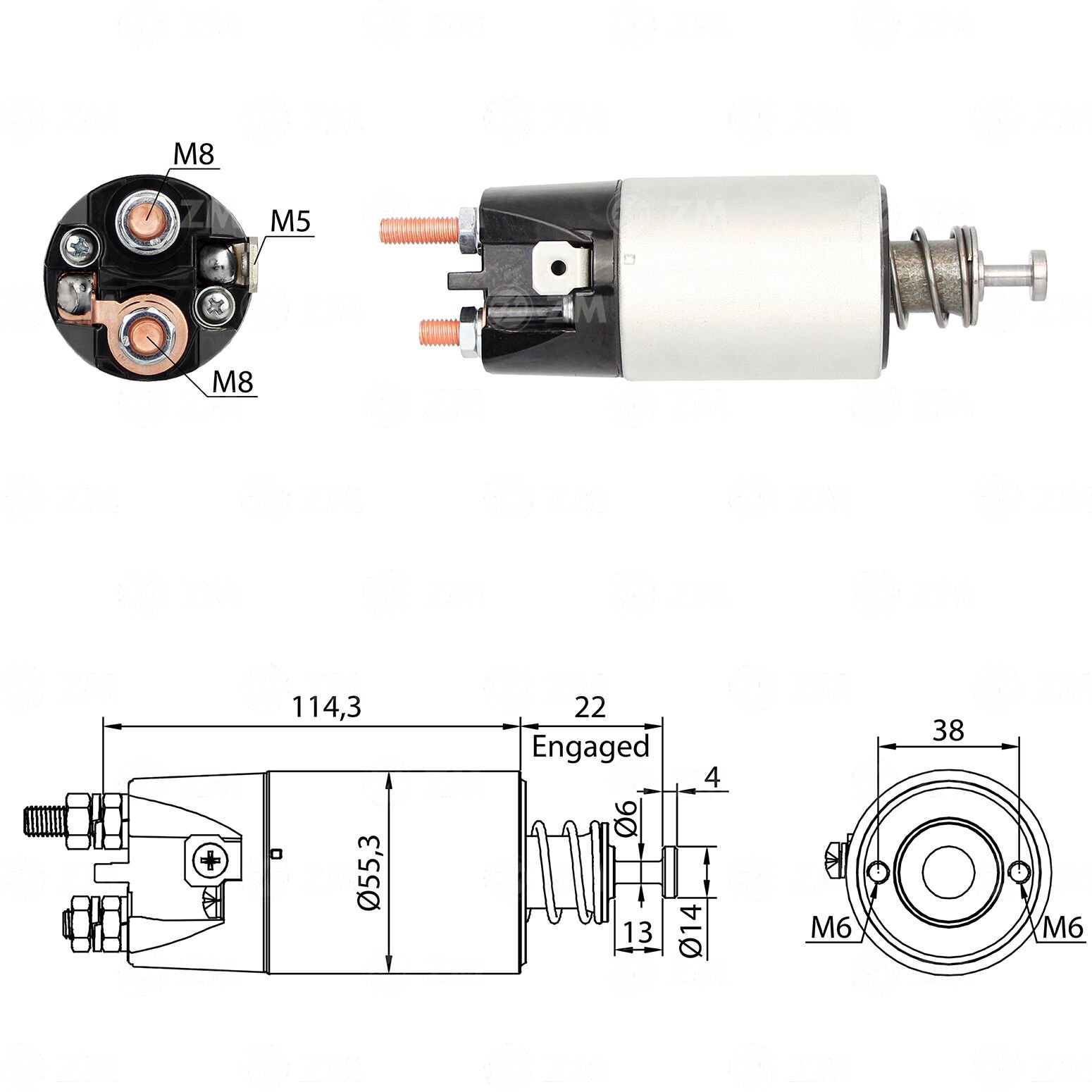 ZM 1897 - MARŞ OTOMATİĞİ 24V