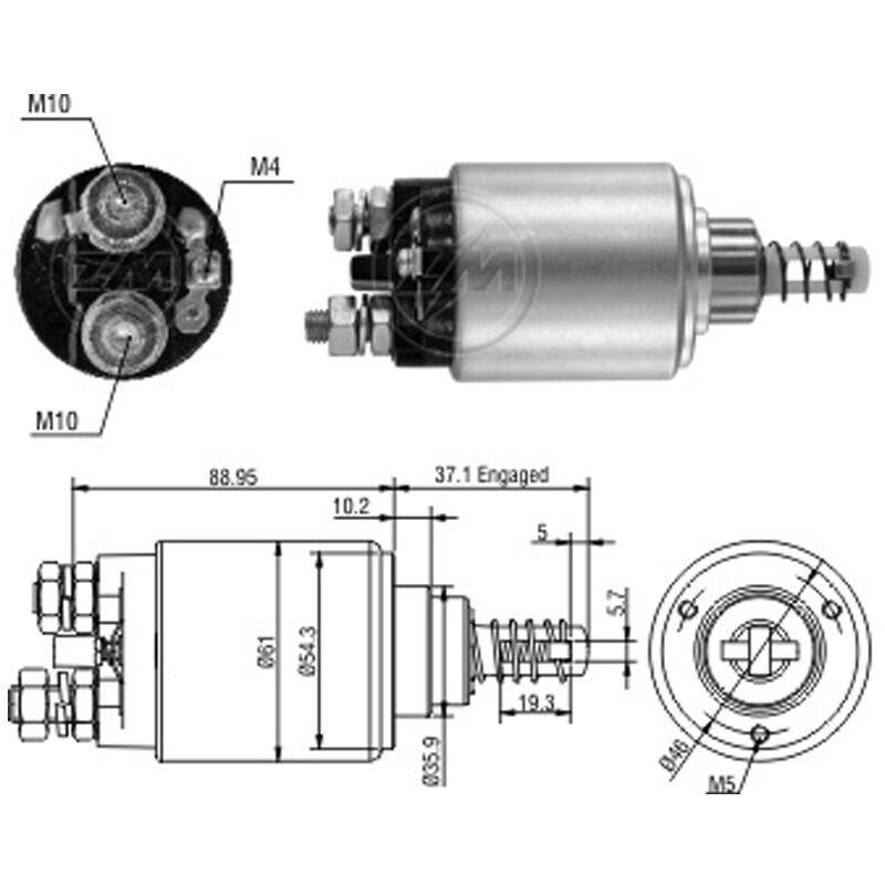 ZM 2639 - MARŞ OTOMATİĞİ 24V