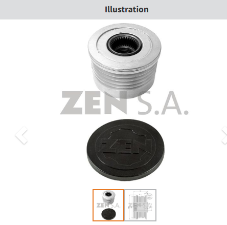 ZEN 5510 - ALTERNATÖR KASNAK