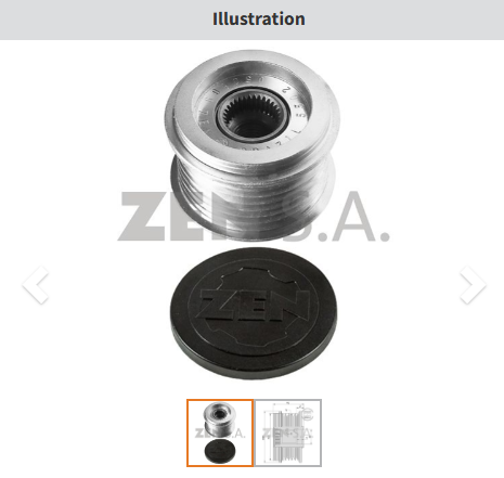ZEN 5502 - ALTERNATÖR KASNAK