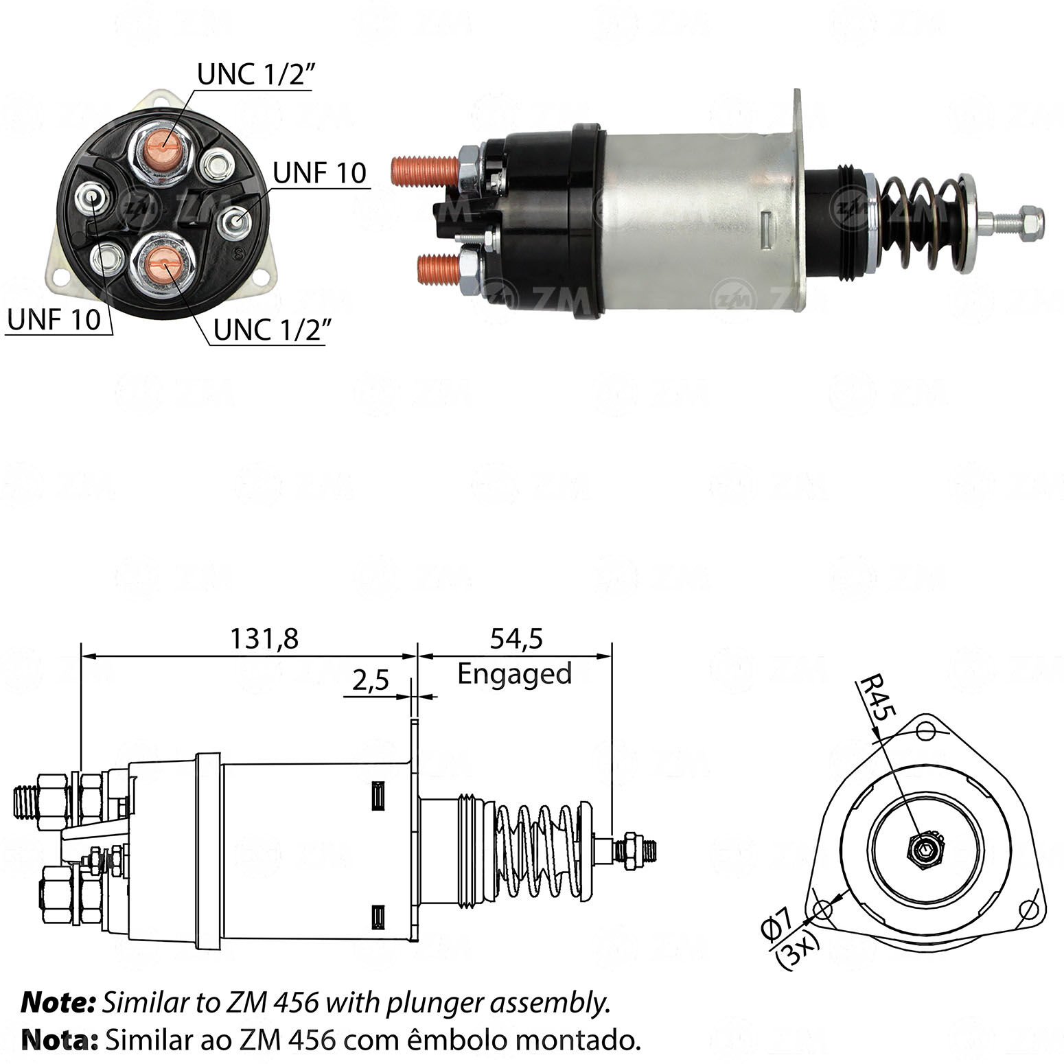 ZM 356 - MARŞ OTOMATİĞİ 12V