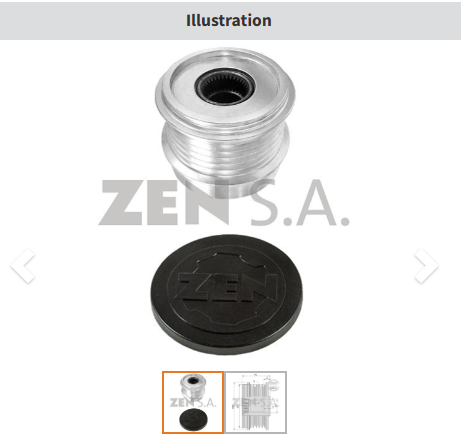 ZEN 5532 - ALTERNATÖR KASNAK