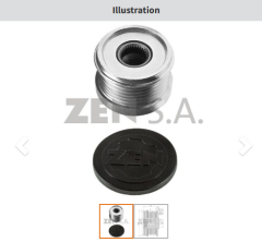 ZEN 5501 - ALTERNATÖR KASNAK
