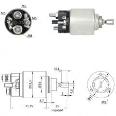 ZM 378 - MARŞ OTOMATİĞİ 12V