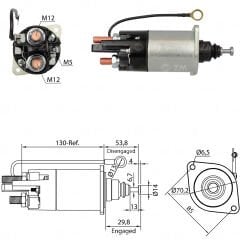 ZM 841 - MARŞ OTOMATİĞİ 12V