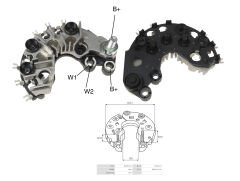 ALTERNATOR DIOT TABLASI RENAULT CLIO YENI MODEL (KOMPLE DEGIL)