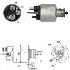 ZM 5494 - MARŞ OTOMATİĞİ 12V
