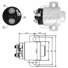 ZM 3671 - MARŞ OTOMATİĞİ 12V