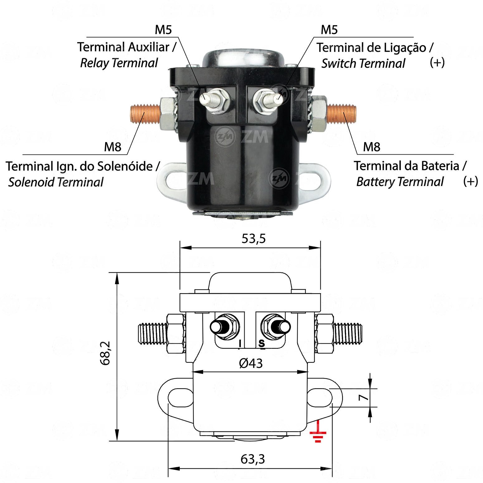 ZM 401 - MARŞ OTOMATİĞİ 12V
