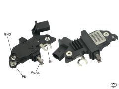 ALTERNATOR KONJEKTOR 12V LIN-X(DUMMY) TERMINAL MERCEDES SERVICING: BOSCH 0124525054 - 055 - 161 150 AMP