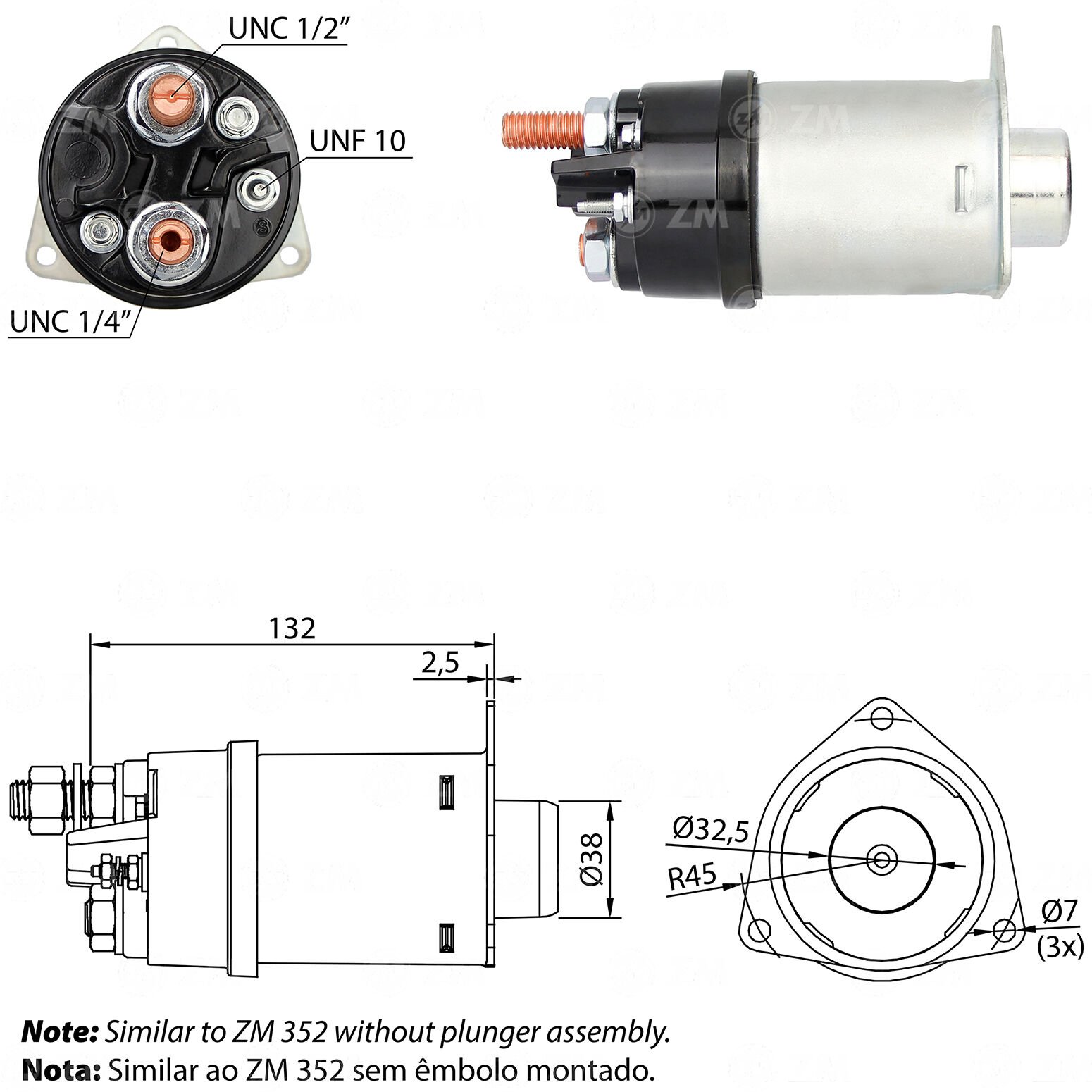 ZM 452 - MARŞ OTOMATİĞİ 12V