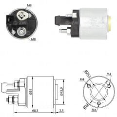 ZM 5492 - MARŞ OTOMATİĞİ 12V