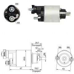 ZM 2705 - MARŞ OTOMATİĞİ 12V