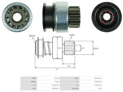 UMD 5729 - MARŞ DİŞLİSİ 12 DİŞ
