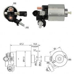 ZM 3996 - MARŞ OTOMATİĞİ 12V