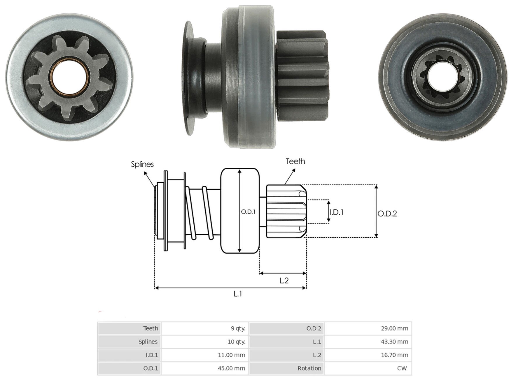 MARS DISLISI 9 DIS TOYOTA COROLLA - AVENSIS / BMW 116 - 316 - 320