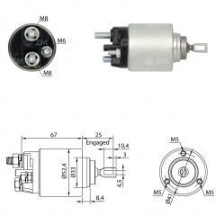 ZM 3381 - MARŞ OTOMATİĞİ 12V