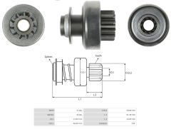 MARS DISLISI 11 DIS PEUGEOT 206 - 307 1.4 HDI / CITROEN C4 1.4 HDI