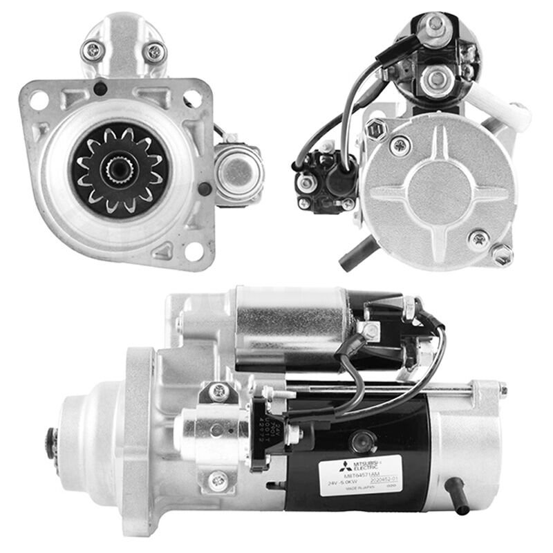 M8T64571 - MARŞ MOTORU 24V 5,0 KW 12 DİŞ