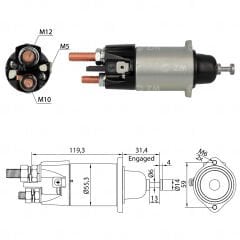 ZM 3898 - MARŞ OTOMATİĞİ 24V