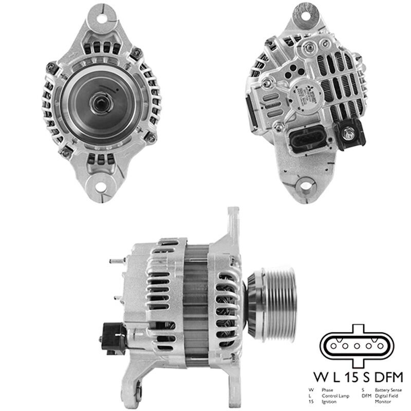 A4TR6191 - ALTERNATÖR 24V 110-130A