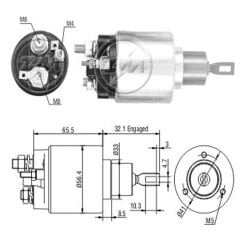 ZM 577 - MARŞ OTOMATİĞİ 12V