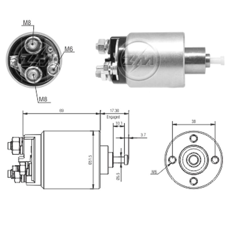 ZM 1961 - MARŞ OTOMATİĞİ 12V