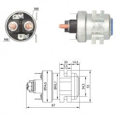 ZM 405 - MARŞ OTOMATİĞİ 12V