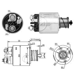 ZM 5491 - MARŞ OTOMATİĞİ 12V