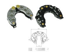 ALTERNATOR DIOT TABLASI RENAULT TEK FIS -/+ 115MM