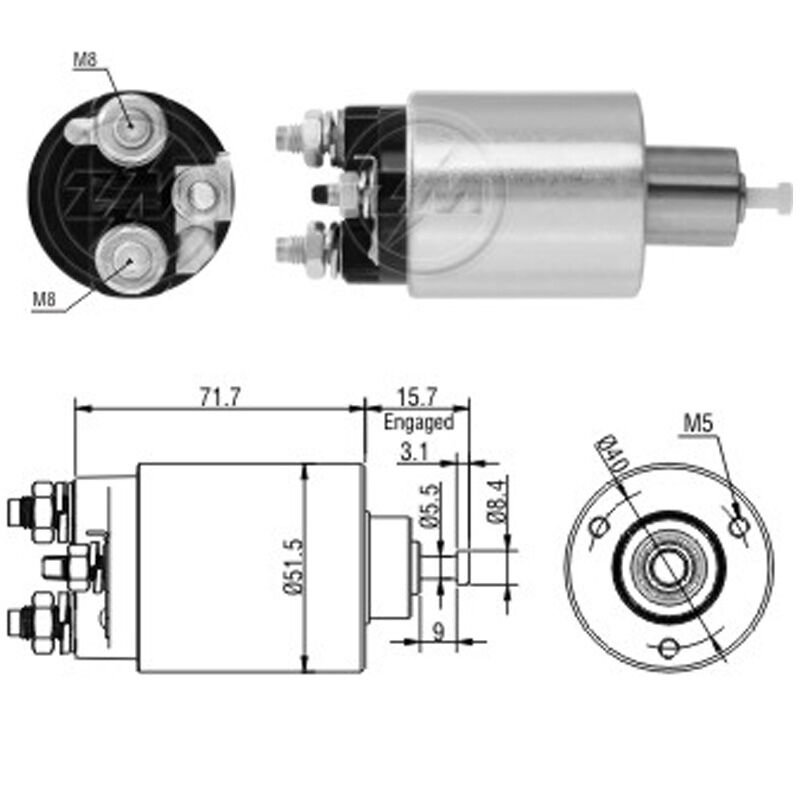 ZM 1865 - MARŞ OTOMATİĞİ 12V