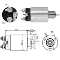 ZM 1865 - MARŞ OTOMATİĞİ 12V