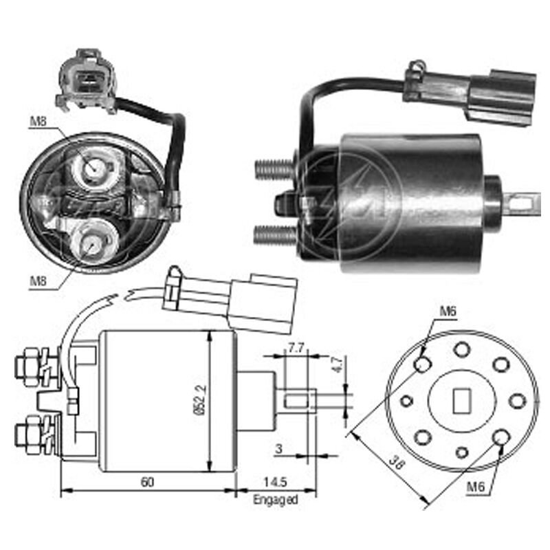 ZM 1717 - MARŞ OTOMATİĞİ 12V
