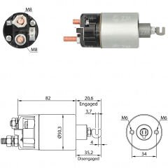 ZM 660 - MARŞ OTOMATİĞİ 12V