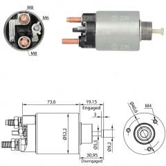 ZM 6860 - MARŞ OTOMATİĞİ 12V