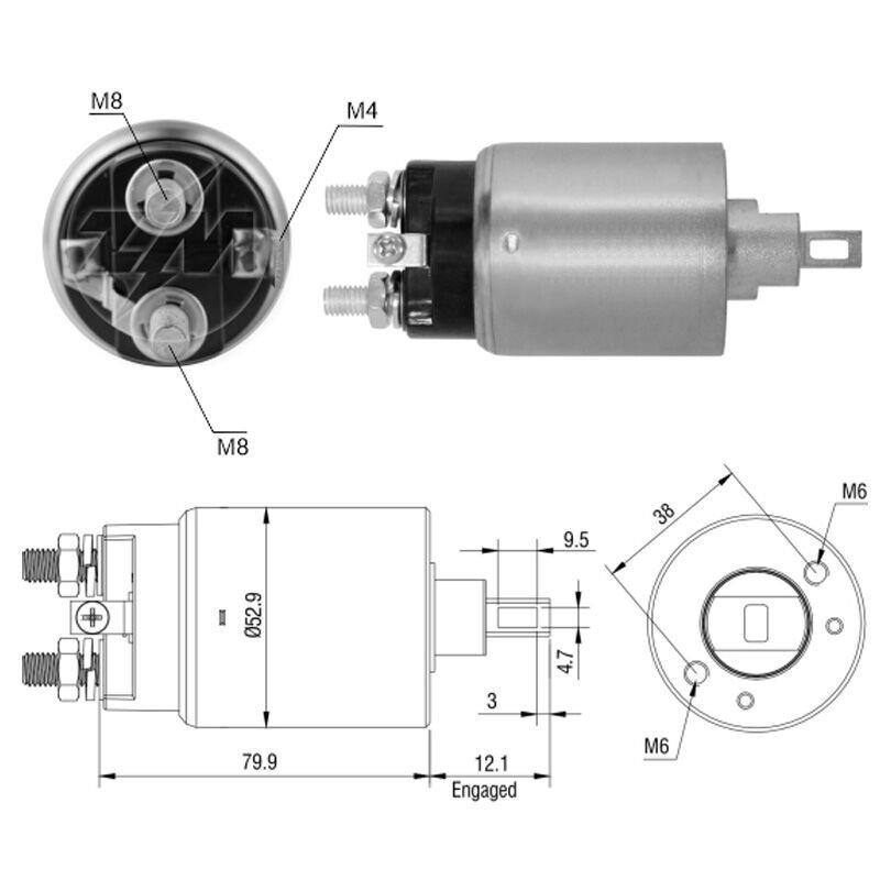 ZM 6981 - MARŞ OTOMATİĞİ 12V