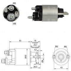 ZM 705 - MARŞ OTOMATİĞİ 12V