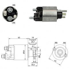 ZM 708 - MARŞ OTOMATİĞİ 12V