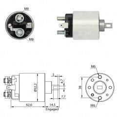 ZM 711 - MARŞ OTOMATİĞİ 12V