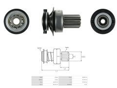 UMD 5403 - MARŞ DİŞLİSİ 10 DİŞ