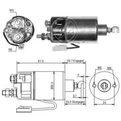 ZM 662 - MARŞ OTOMATİĞİ 12V