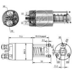 ZM 651 - MARŞ OTOMATİĞİ 12V