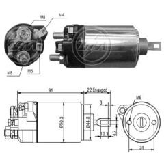 ZM 628 - MARŞ OTOMATİĞİ 12V
