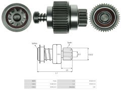 UMD 5415 - MARŞ DİŞLİSİ 9 DİŞ