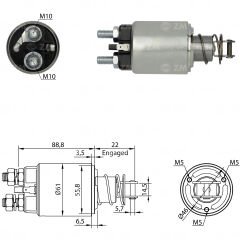 ZM 655 - MARŞ OTOMATİĞİ 12V