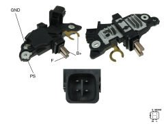 UVR B 243 - ALTERNATÖR KONJEKTÖR 12V