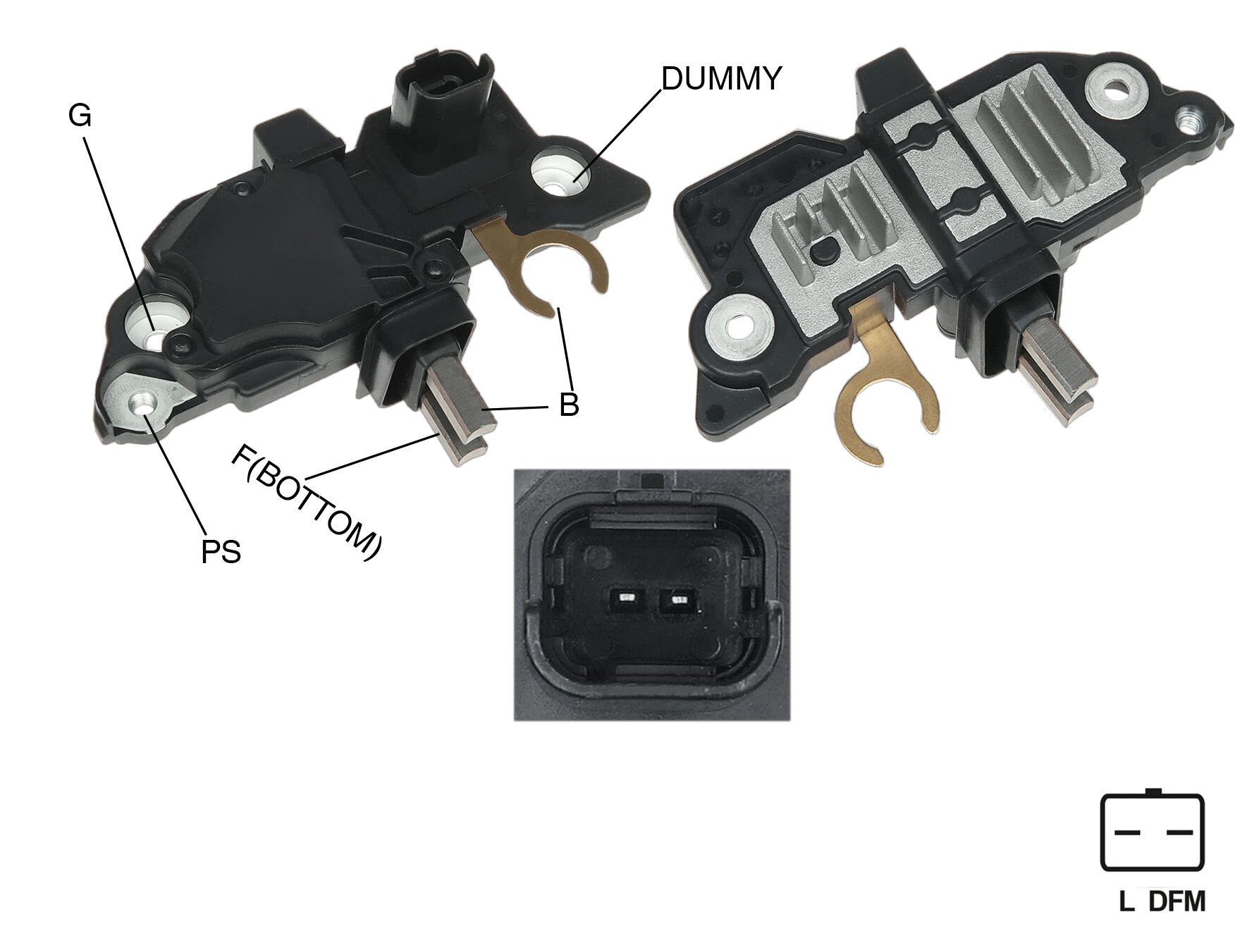 ALTERNATOR KONJEKTOR 12V RENAULT KANGOO / CLIO / MEGANE 14MM