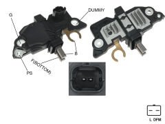 UVR B 251 - ALTERNATÖR KONJEKTÖR 12V