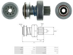UMD 5420 - MARŞ DİŞLİSİ 9 DİŞ