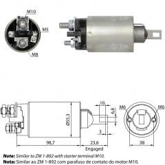 ZM 892 - MARŞ OTOMATİĞİ 12V